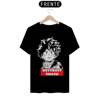 Nome do produto T-shirt Premium My Hero Destroit Smash