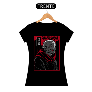 T-shirt Premium Feminino Ryomen Sukuna JJK