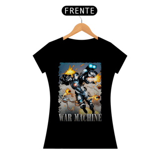Nome do produto T-shirt Premium Feminina Marvel Máquina de combate