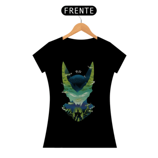 Nome do produto T-shirt Premium Feminino Cell DBZ