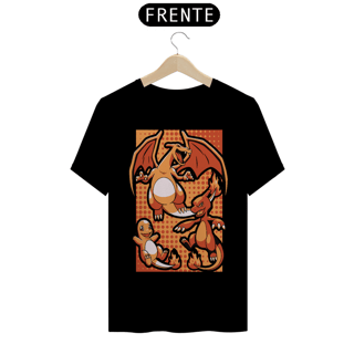Nome do produto T-shirt Premium Unissex Pokémon Charizard