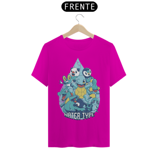 Nome do produto T-shirt Premium Unissex Pokémon Water Type
