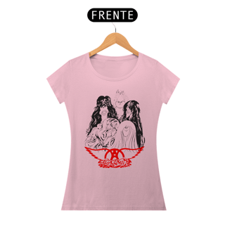 Nome do produto T-shirt Feminino Aerosmith