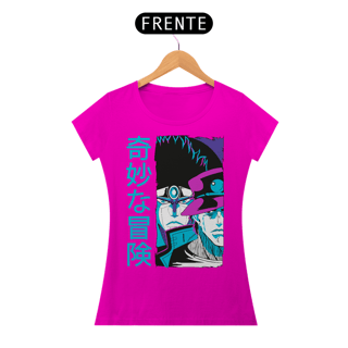 Nome do produto T-shirt Feminino JoJo's Bizarre Adventure