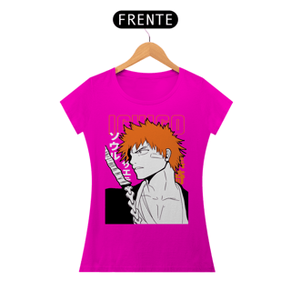 Nome do produto T-shirt Feminino Bleach Ichigo