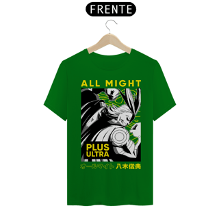 Nome do produto T-shirt Premium My Hero All Might