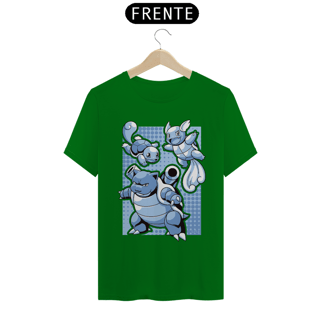 Nome do produto T-shirt Quality Pokémon Blastoise 