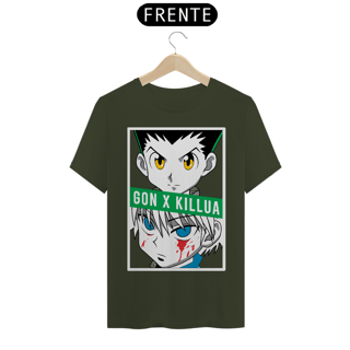 Nome do produto T-shirt Unissex HunterxHunter Gon x Killua