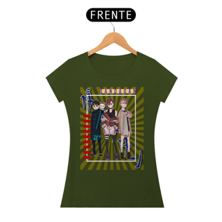 Nome do produto T-shirt Premium Feminino Dandadan Ken-Momo-Aira