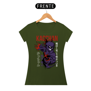 Nome do produto T-shirt Feminino My Hero Kacchan
