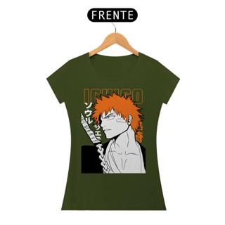 Nome do produto T-shirt Feminino Bleach Ichigo