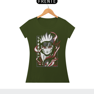 Nome do produto T-shirt Premium Feminino Uzumaki Naruto