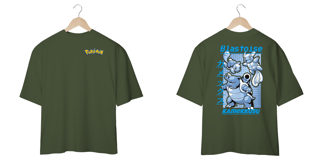 Nome do produto T-shirt Oversized Unissex Pokémon Blastoise