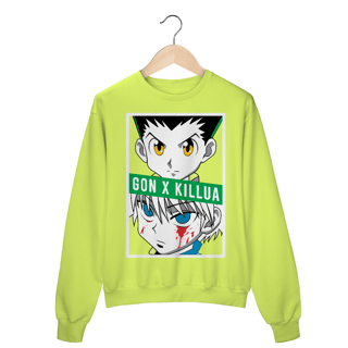 Nome do produto Moletom Fechado HxH Gon x Killua
