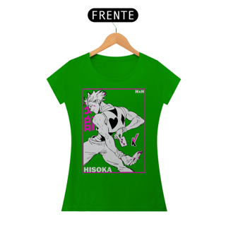 Nome do produto T-shirt Feminino HXH Hisoka