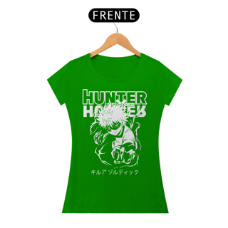 Nome do produto T-shirt Feminino HXH Killua Zoldick