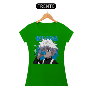 Nome do produto T-shirt Feminino HXH Killua Zoldick
