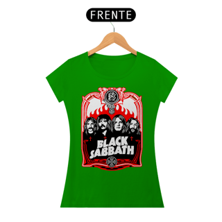 Nome do produto T-shirt Feminino Black Sabbath