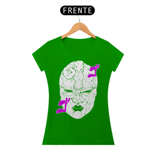Nome do produto T-shirt Feminino JoJo's Bizarre Adventure Stone Mask