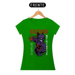 Nome do produto T-shirt Feminino My Hero Kacchan