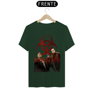 Nome do produto T-shirt Unissex BIOHAZARD band