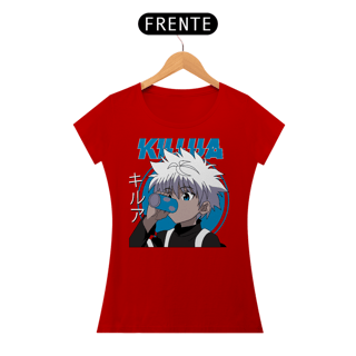 Nome do produto T-shirt Feminino HXH Killua Zoldick