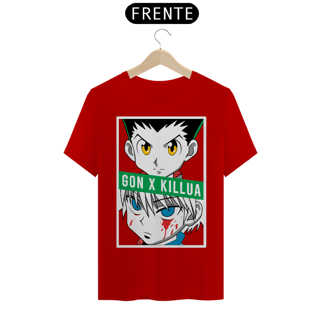 Nome do produto T-shirt Unissex HunterxHunter Gon x Killua