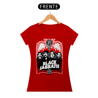 Nome do produto T-shirt Feminino Black Sabbath