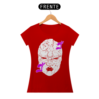 Nome do produto T-shirt Feminino JoJo's Bizarre Adventure Stone Mask