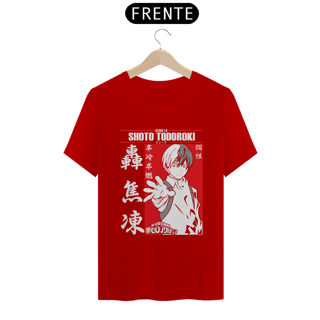 Nome do produto T-shirt Premium My Hero Shoto Todoroki