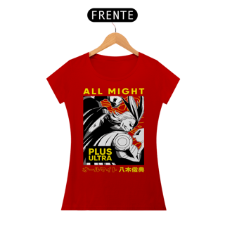 Nome do produto T-shirt Feminino My Hero All Might