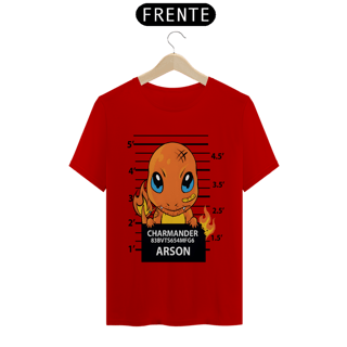 Nome do produto T-shirt Premium Unissex Polémon Charmander