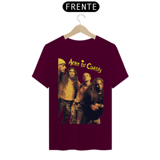 Nome do produto T-shirt Unissex Alice in Chains Band