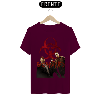 Nome do produto T-shirt Unissex BIOHAZARD band