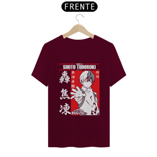 Nome do produto T-shirt Premium My Hero Shoto Todoroki