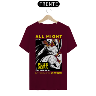 Nome do produto T-shirt Premium My Hero All Might