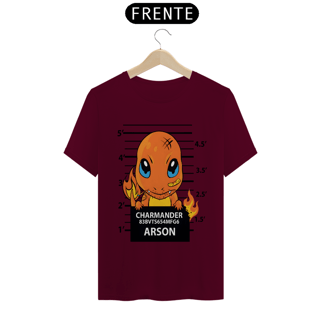 Nome do produto T-shirt Premium Unissex Polémon Charmander