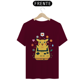 Nome do produto T-shirt Premium Pokémon Pikachu Game