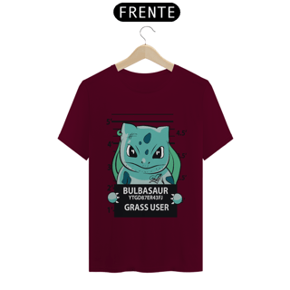 Nome do produto T-shirt Premium Unissex Pokémon Bulbasaur