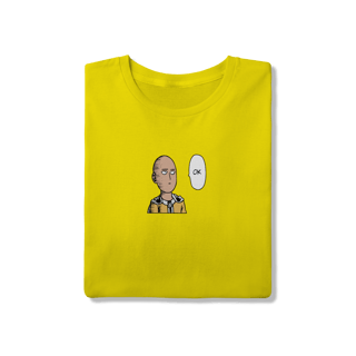 Nome do produto T-shirt Premium Unissex Saitama