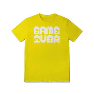 T-shirt Premium Unissex Game Over