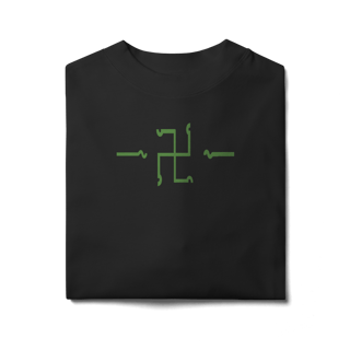 Nome do produto T-shirt Oversized Neji Naruto Shippuden