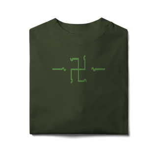 Nome do produto T-shirt Oversized Neji Naruto Shippuden