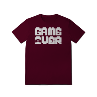 Nome do produto T-shirt Premium Unissex Game Over