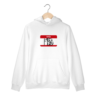 Nome do produto Moletom Canguru - Hello Fisio