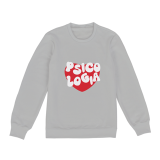 Nome do produto Moletom Love - Psicologia