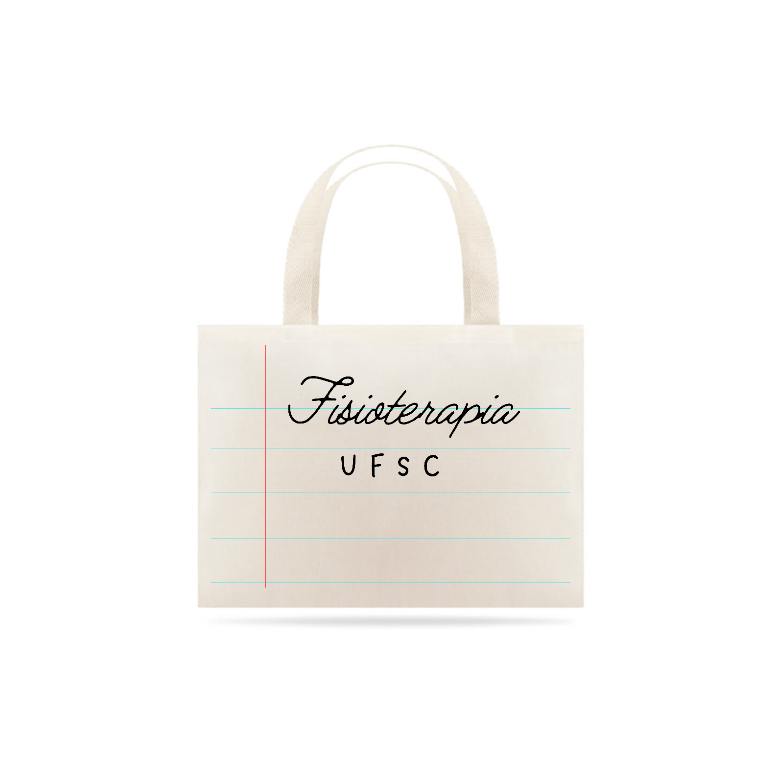 Ecobag Grande Notebook - Fisioterapia UFSC