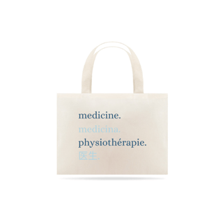 Ecobag Grande - Idiomas Medicina 