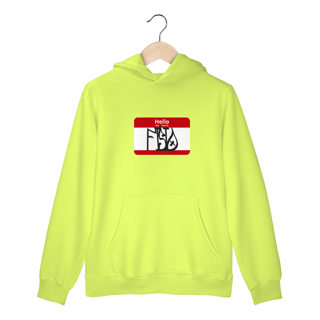 Nome do produto Moletom Canguru - Hello Fisio