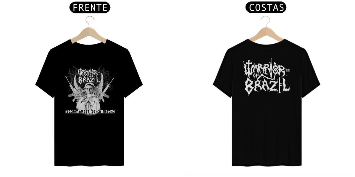 Nome do produto: Warrior of Brazil - Bolsonarist Black Metal
